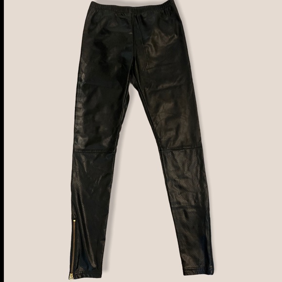 Crooks & Castles Pants - Medium Crooks & Castle Faux Leather Leggings